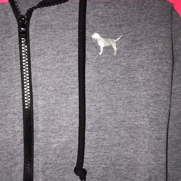 VS PINK Neon Zip Up - Picture 2 of 4